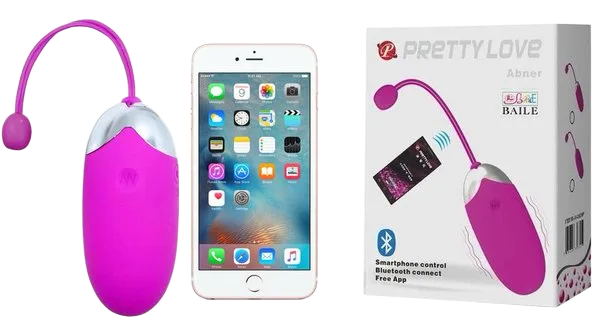 Prettylove Abner Strong Vibrating Egg App Control Female Massager