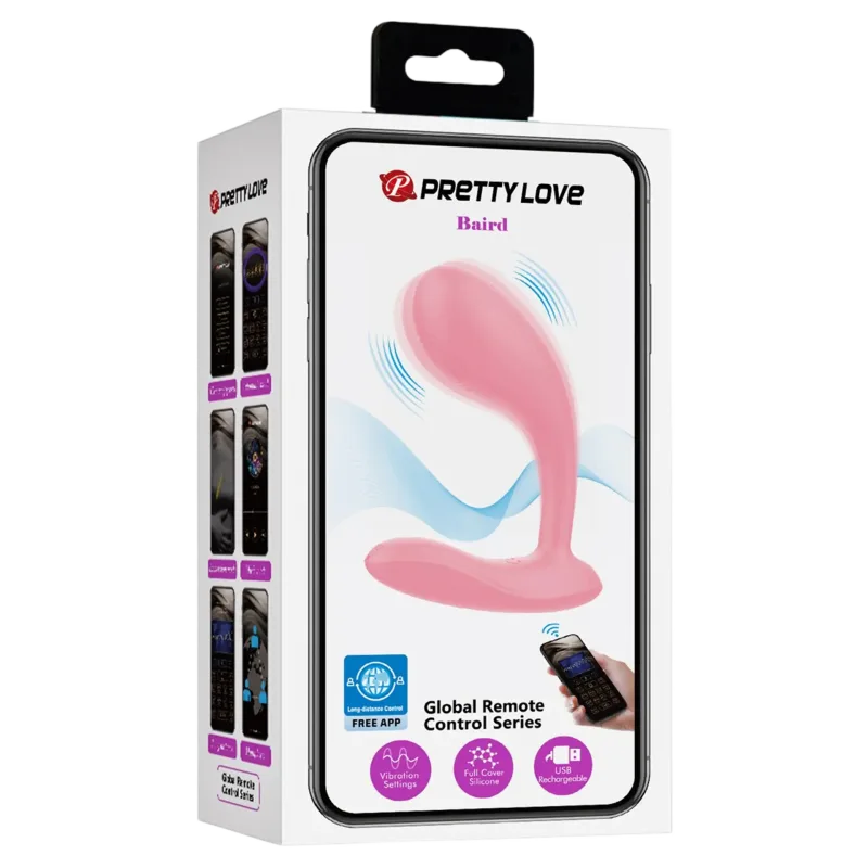 Prettylove App Control 12 Mode Rechargeable Panty Egg Vibrator