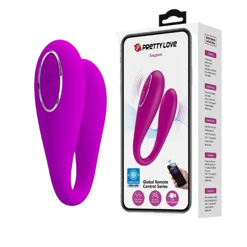 Prettylove August 12 Mode Remote Control Silicone Egg Vibrator