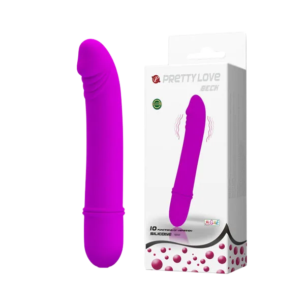 PrettyLove Beck Mini Vibrator – 10 Modes, AAA Battery