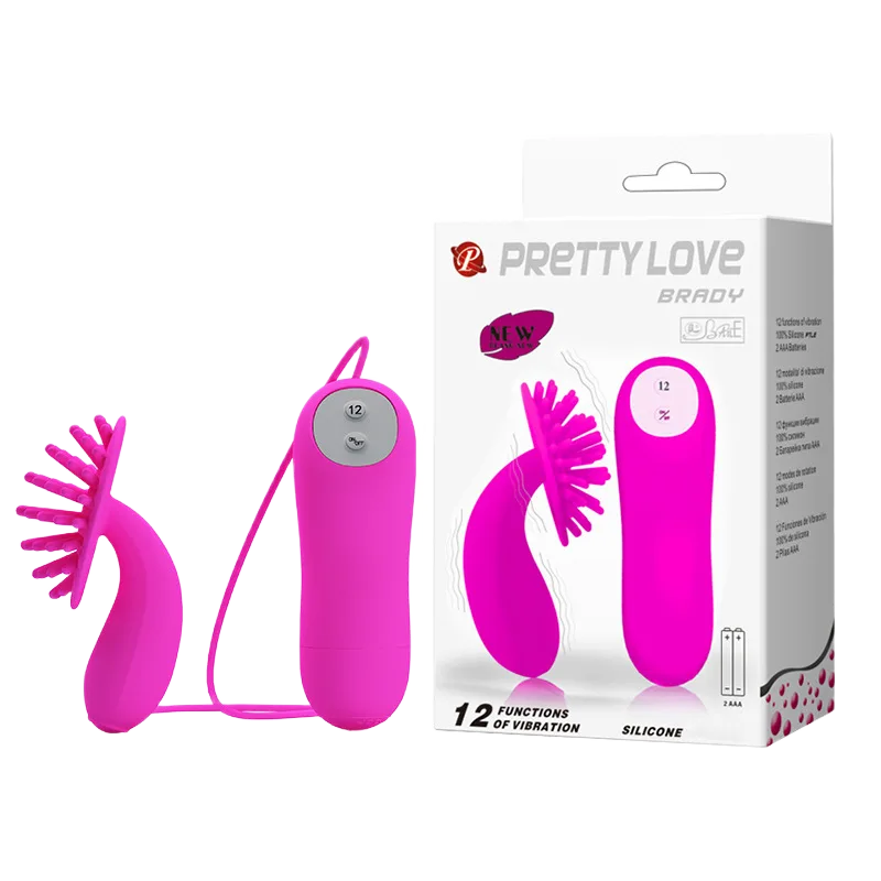 PrettyLove Brady 12-Speed Silicone Vibrating Egg