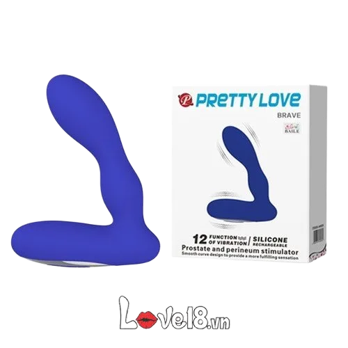 Prettylove Brave Remote Control Powerful Anal Vibrator for Men