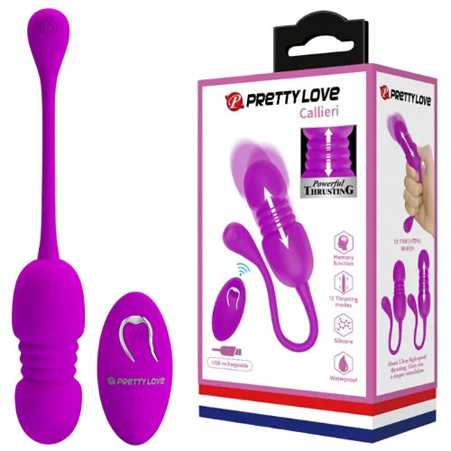 Prettylove Callieri EG30H Remote Control Rabbit Vibrator