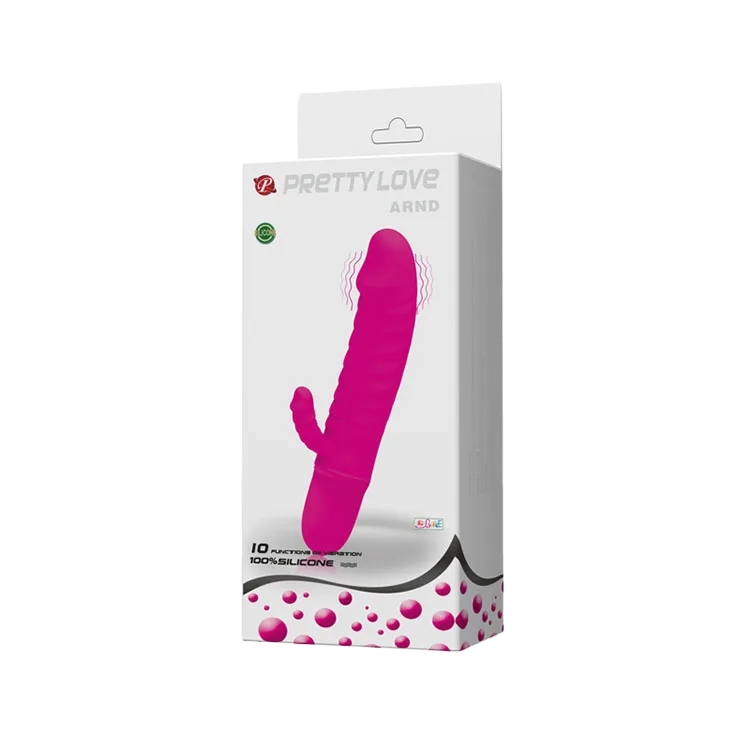 PrettyLove Compact Silicone Vibrating Male Masturbator