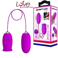 PrettyLove Daisy Dual Stimulating Egg Tongue Vibrator Couples Toy