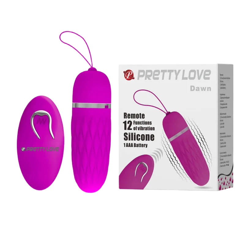 PrettyLove Dawn 12-Speed Remote Control Vibrator