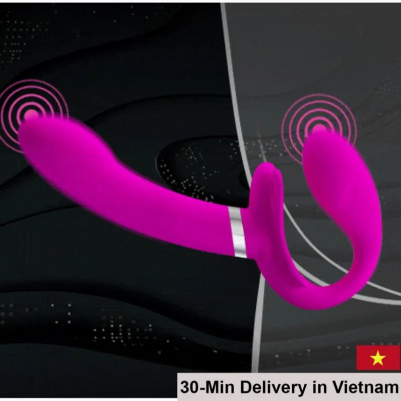 PrettyLove double-ended vibrating rabbit toy 30 modes