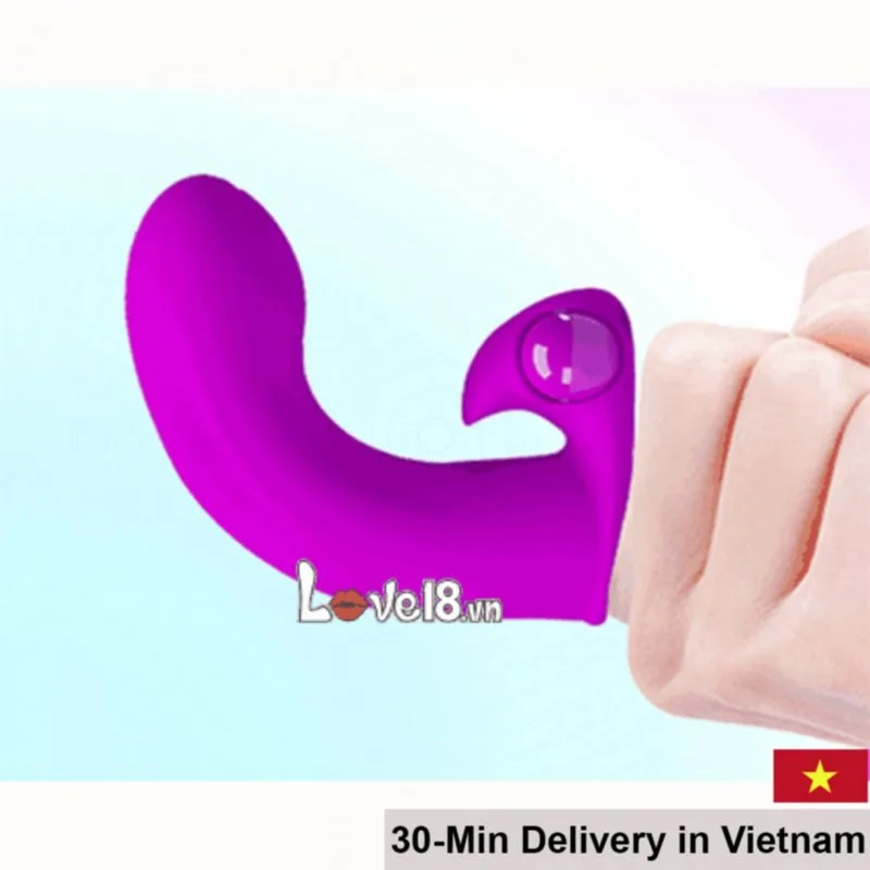Prettylove Finger Vibrating Ring Intense Passion Toy