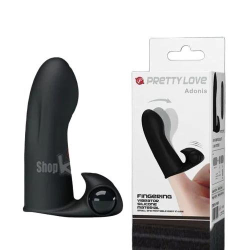 Prettylove Finger Vibrating Sleeve G-Spot Stimulator For Women
