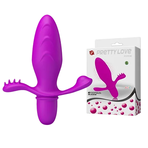Prettylove Fitch 10 Mode Silicone Anal Plug Vibrator