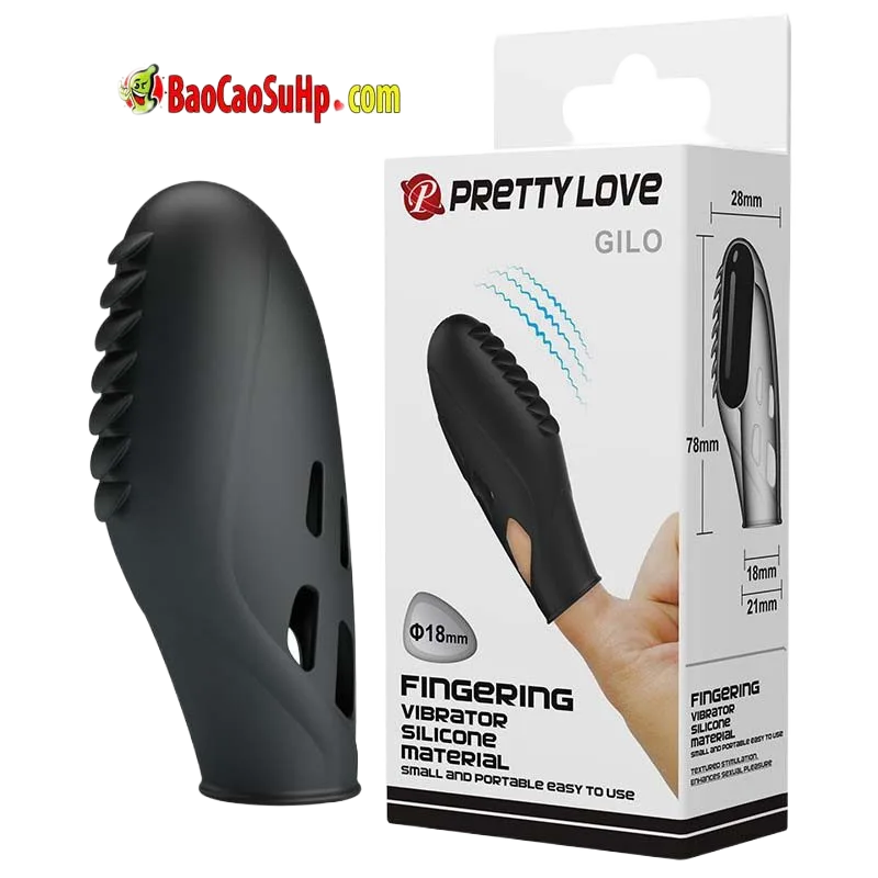 Prettylove Gilo Small Powerful Finger Vibrator Massage