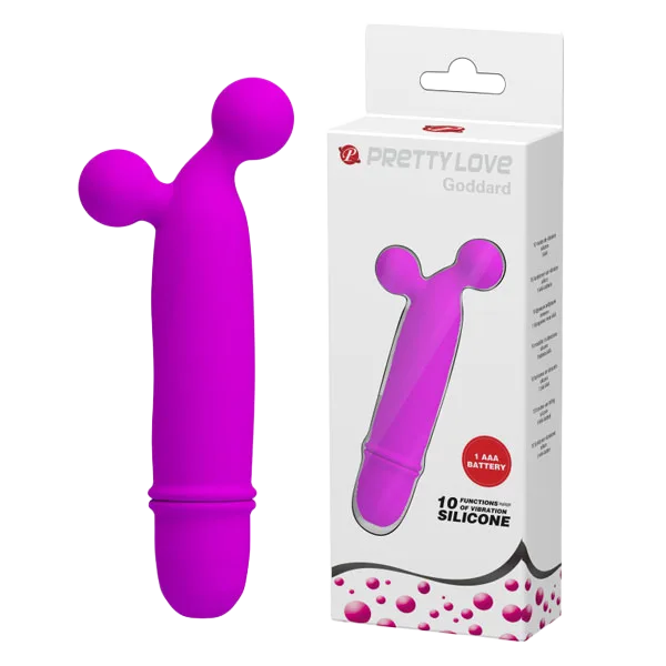 PrettyLove Golddard Mini G-Spot 10 Mode Waterproof Vibrator for Women
