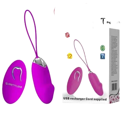 Prettylove Julia 12-Speed Wireless Silicone Vibrating Egg