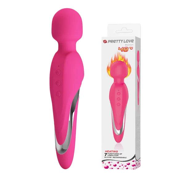 PrettyLove Michael G-Spot Vibrator Heated 48°C Waterproof 7 Modes