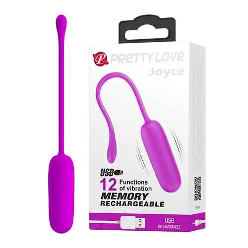 Prettylove Mini Egg Vibrator 12 Modes Clitoral G-Spot Pleasure