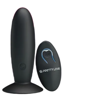 Prettylove Mini Suction Wall Vibrator 12 Speed Remote