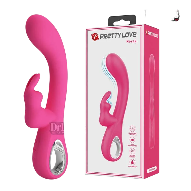 PrettyLove Navak 12-Mode Dual Motor Waterproof Vibrator