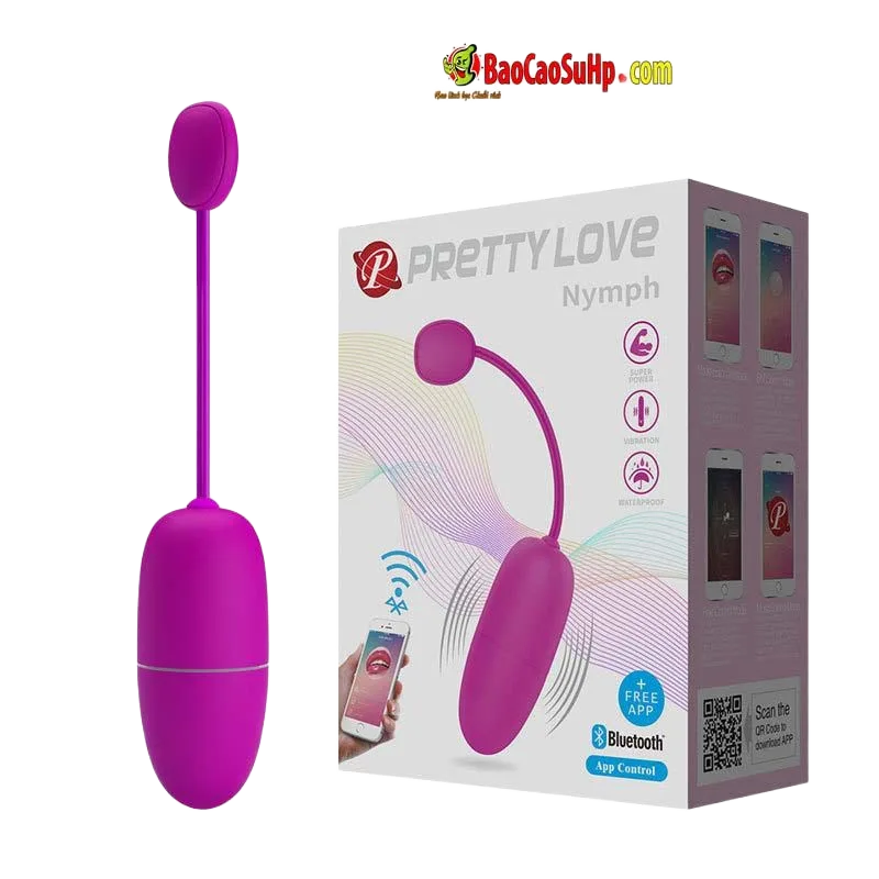 PrettyLove Nym APP-Controlled Soft Vibration Egg