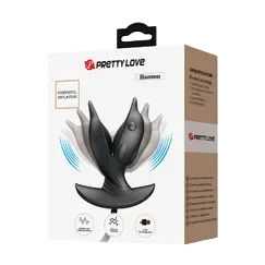 Prettylove Soft Flexible Anal Expander with Vibration