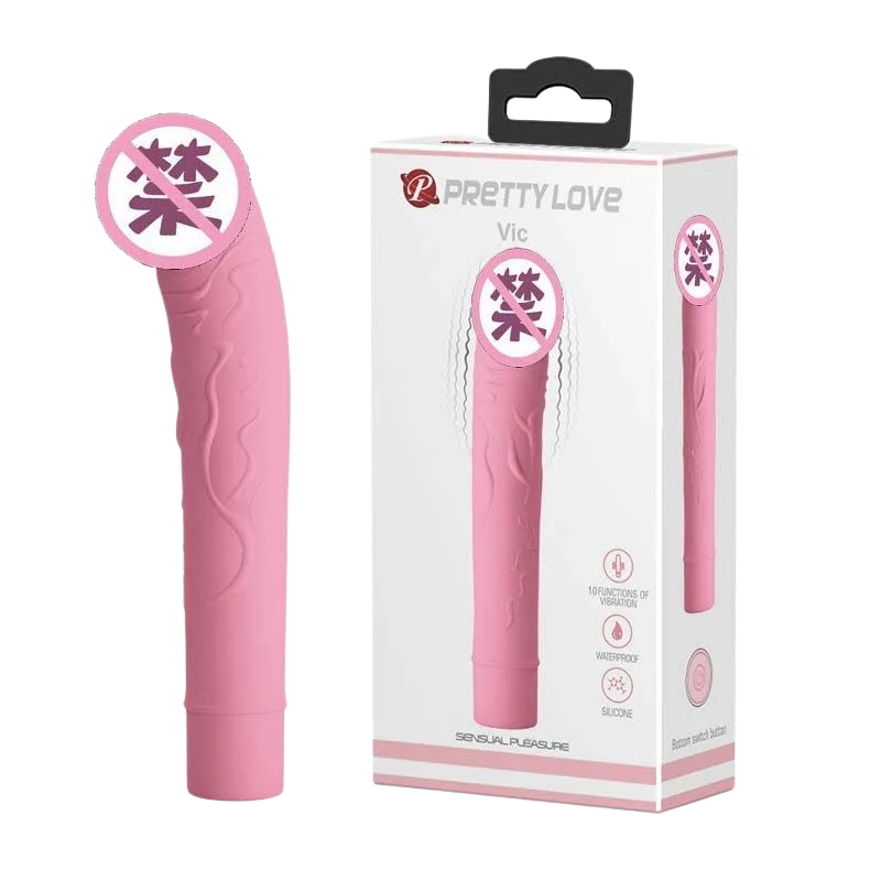 PrettyLove VIC Portable 10 Mode Strong Mini Massage Wand