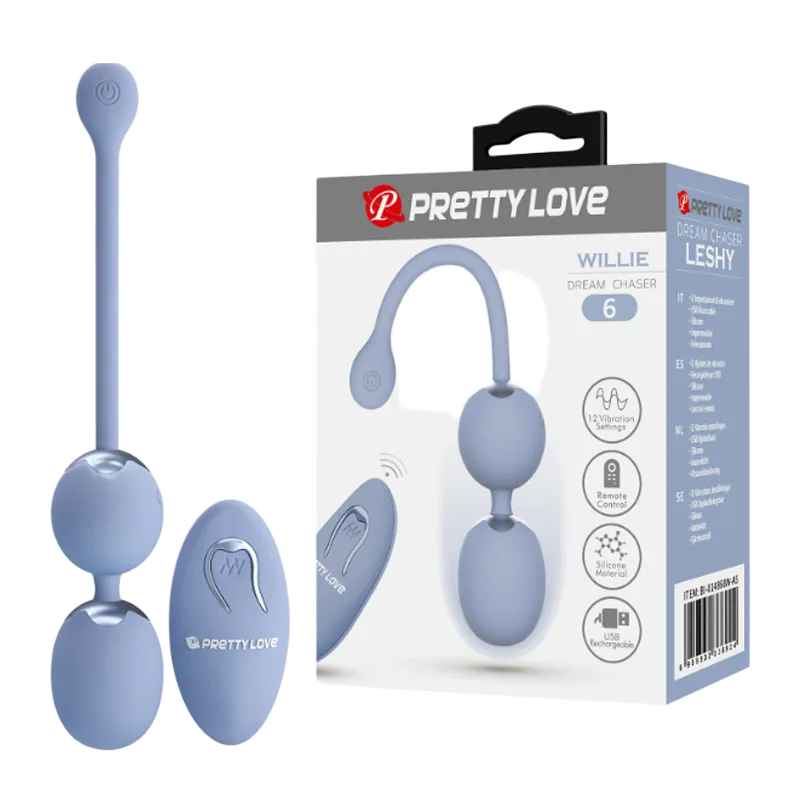 Prettylove Willie Remote Control Premium Vibrating Egg