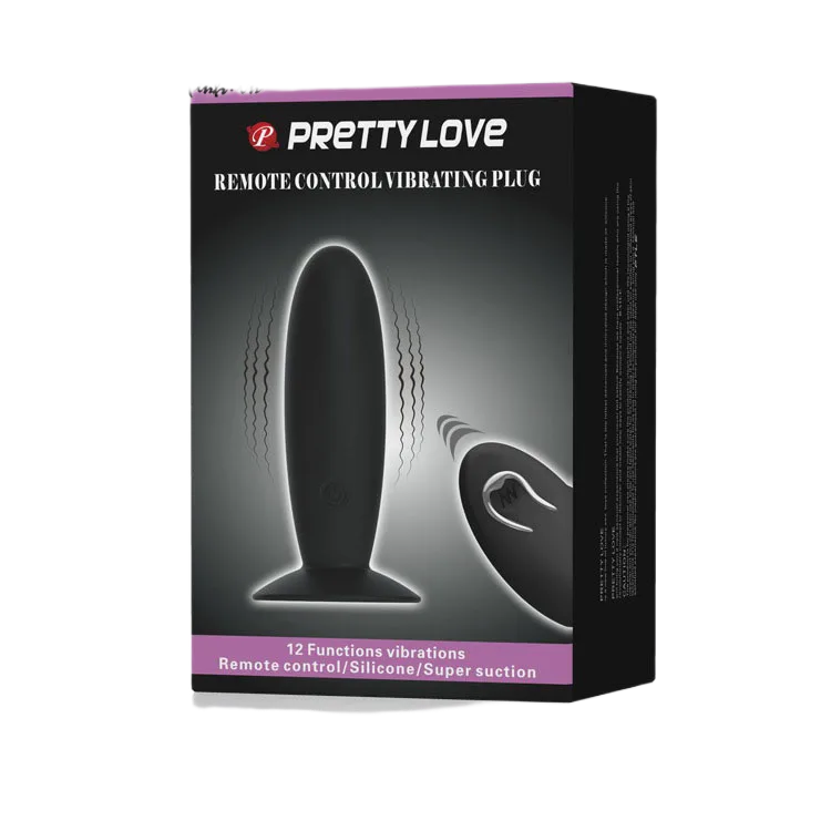 PrettyloveAnalVaginalVibrator12ModesUSBRecharge