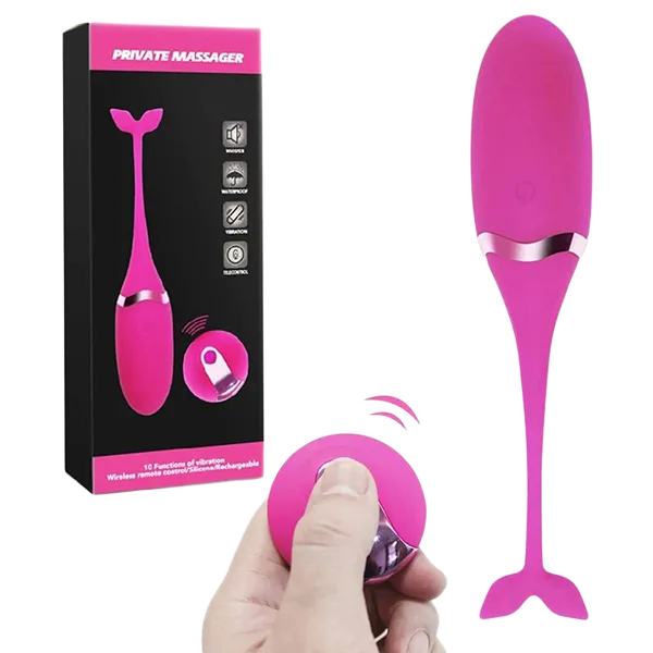 Private Massager Wireless Remote Control Dolphin Vibrator