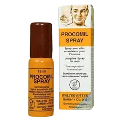 Procomil Delay Spray Lidocaine 15ml Long-Lasting