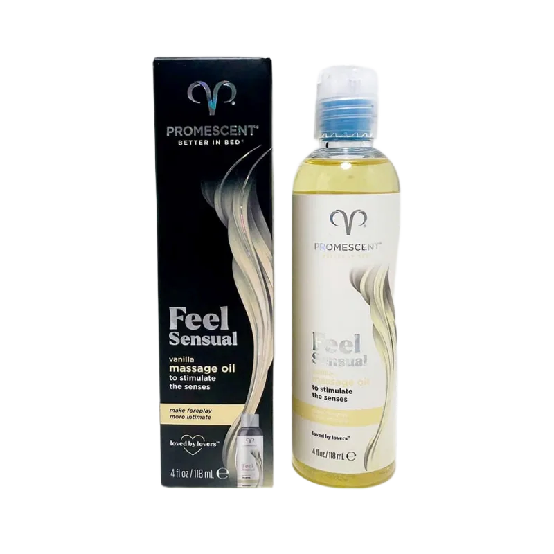 Promescent Feel Sensual Vanilla Warming Massage Oil 118ml