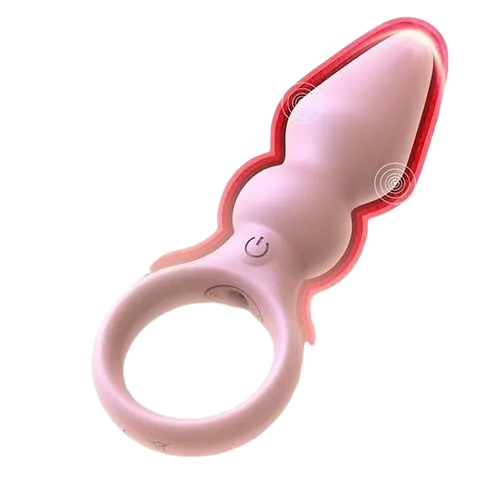 Prostate Massager Anal Vibrator Silicone 2-Speed Stimulation