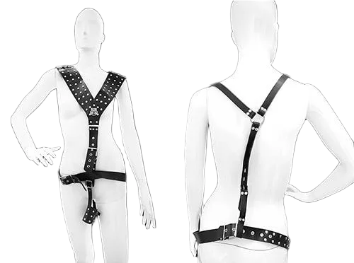 PU Leather BDSM Restraint Kit for Intense Sensual Play