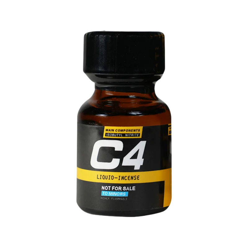 PWD USA C4 Black Yellow 10ml Popper Relaxing All Genders