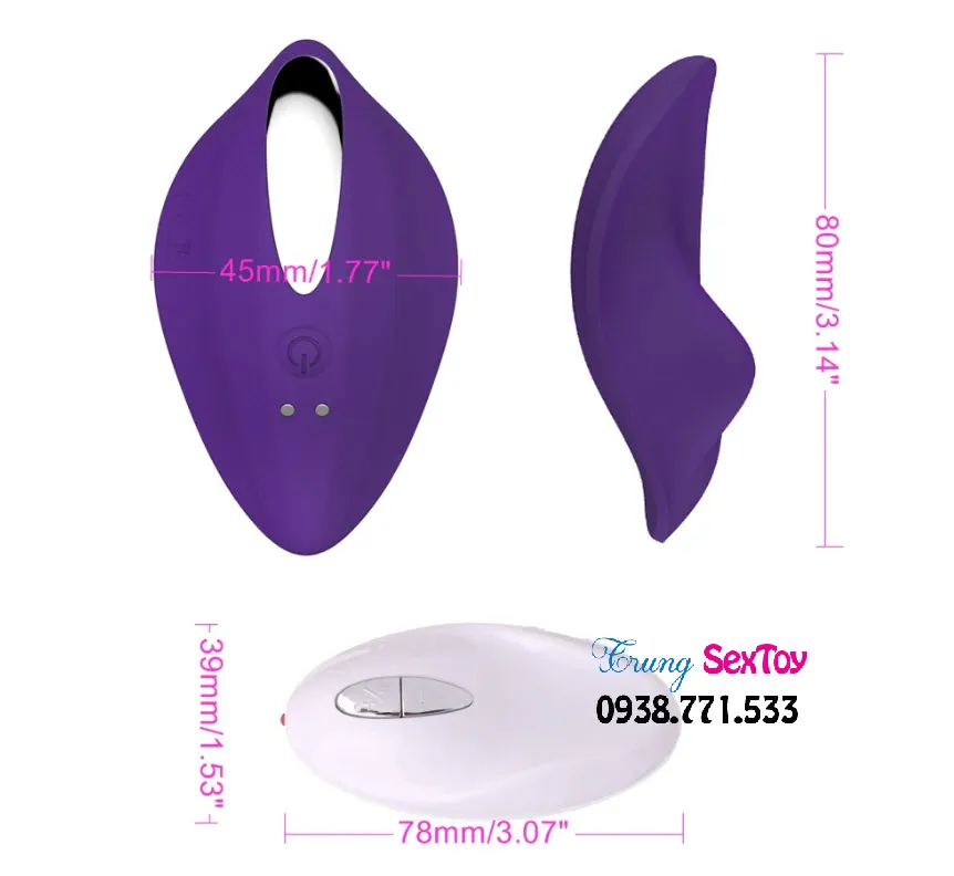 Turtle-Shaped Remote Vibrating Panties Silicone G-Spot Stimulator — photo 5