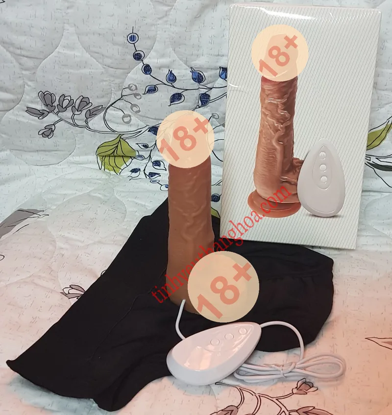 Silicone Panty Dildo Vibrate Thrust Twist Rechargeable — photo 4