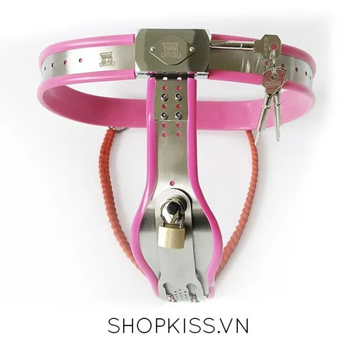 Stainless Steel Y-Lock Chastity Panties for Women with Key — photo 2