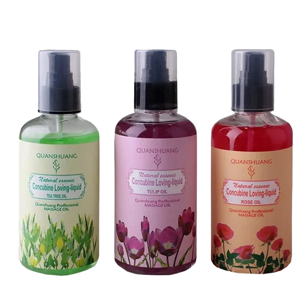 QuanShuang Floral Scented Massage Lubricant Moisturizing Relaxing Gel