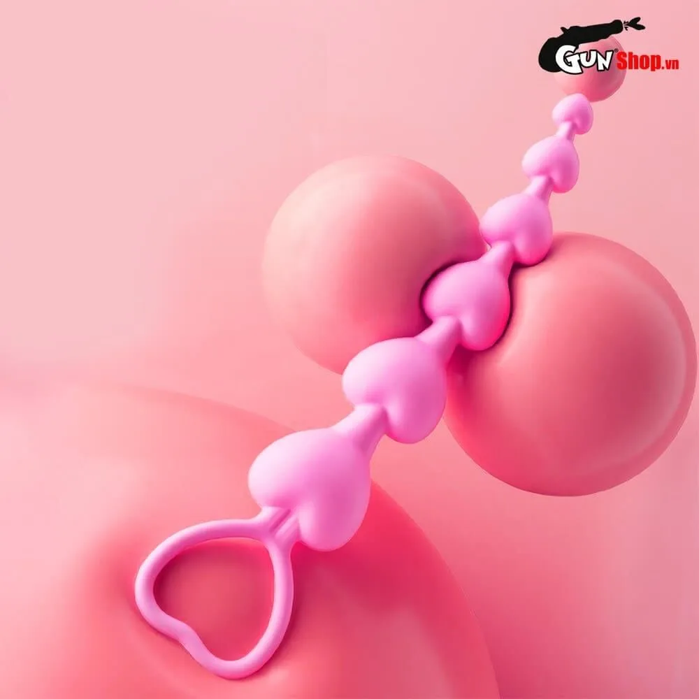 Chisa Heart Booty Pink Anal Stimulation Beads Intense Pleasure — photo 5