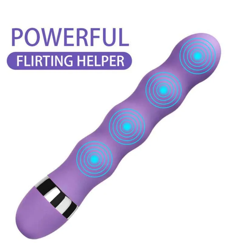 18cm Multi-Speed Silicone Vibrator Water-Resistant Easy Clean — photo 3