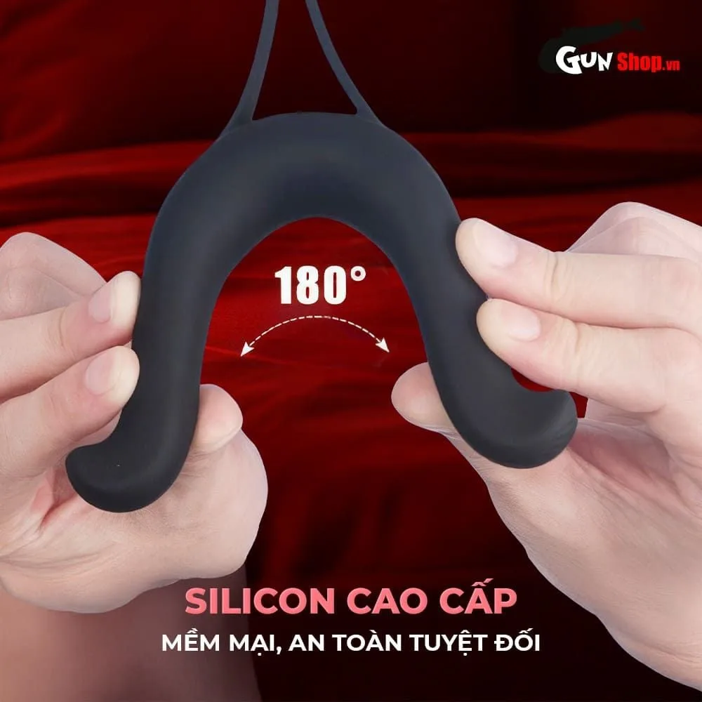 Shelly Play Axanta Silicone Anal Vibrator Safe Comfortable Prostate Massager — photo 6