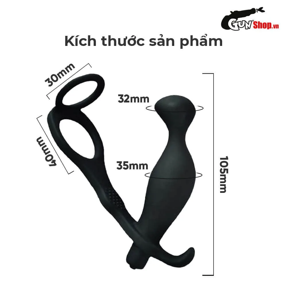 Shelly Play Hive Anal Vibrator with Ring for Men — photo 3