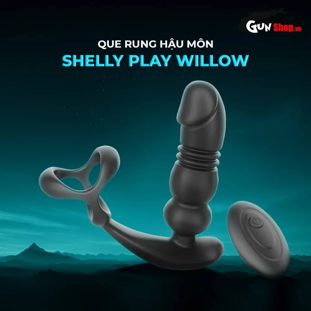 Shelly Play Willow Anal Vibrator Deepening Intense Pleasure Plug — photo 3