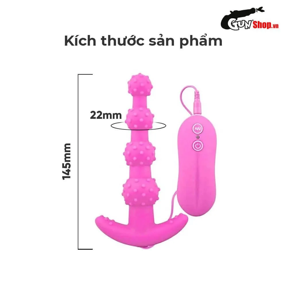 Aphrodisia Anal Beads 10-Mode Vibrating Plug Intense Pleasure — photo 2