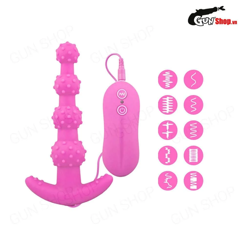 Aphrodisia Anal Beads 10-Mode Vibrating Plug Intense Pleasure — photo 4