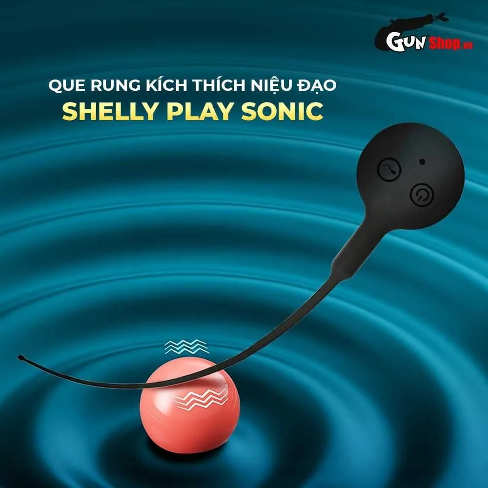 Shelly Play Sonic Urethral Vibrator Men Erotic Stimulator — photo 4