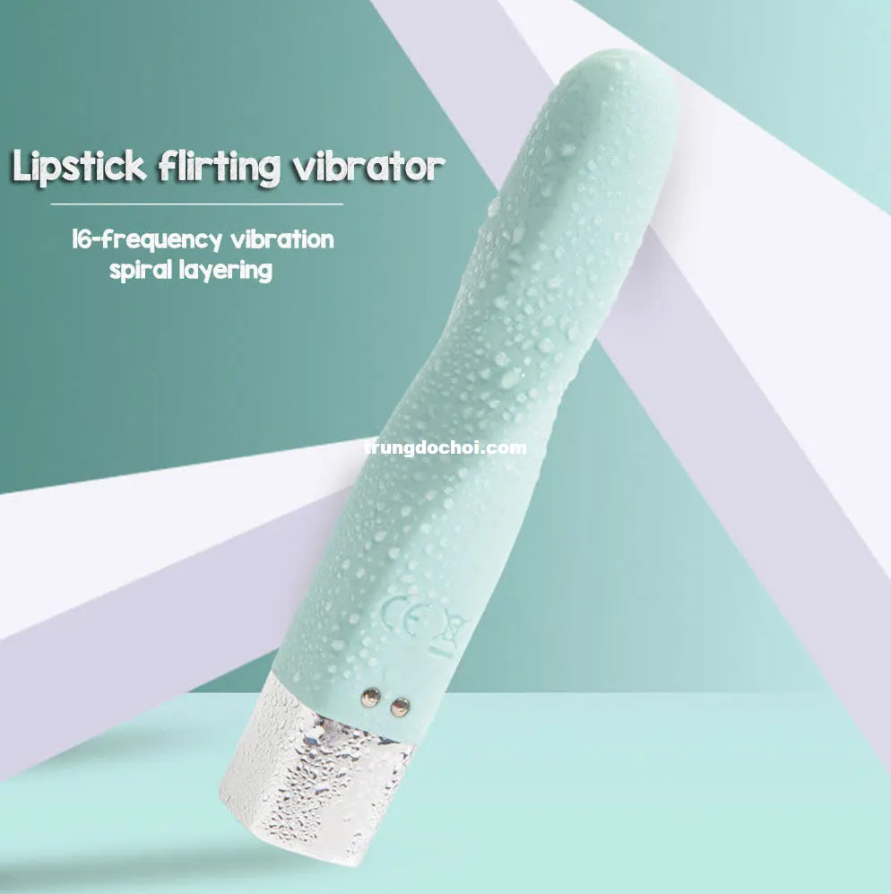Fun-Mates Lipstick Shaped Clitoral Vibrator 16 Modes — photo 3