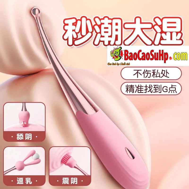 Pink Tegan 3-Head Micro Vibrator Replacement Intense Pleasure — photo 3