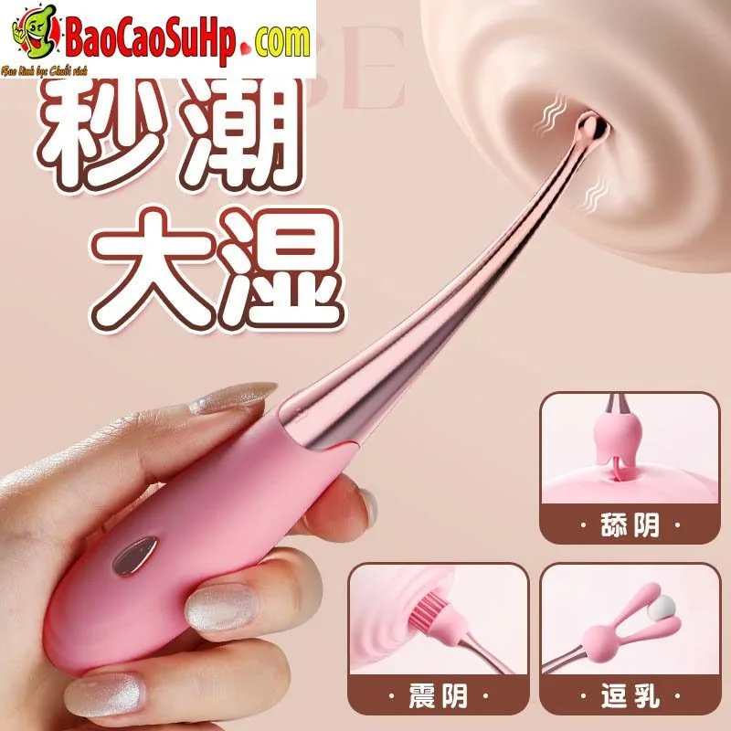 Pink Tegan 3-Head Micro Vibrator Replacement Intense Pleasure — photo 2