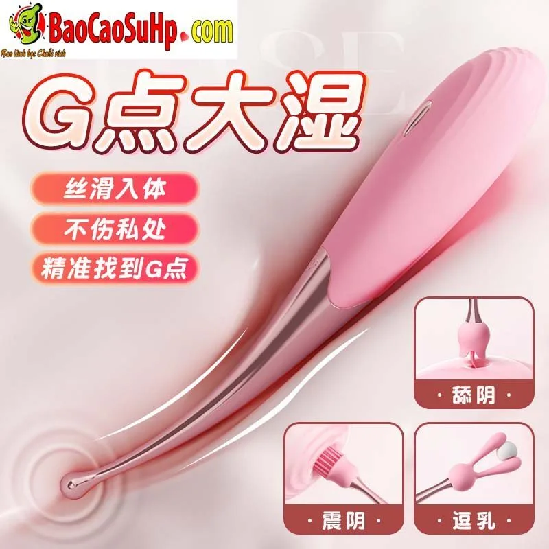 Pink Tegan 3-Head Micro Vibrator Replacement Intense Pleasure — photo 4