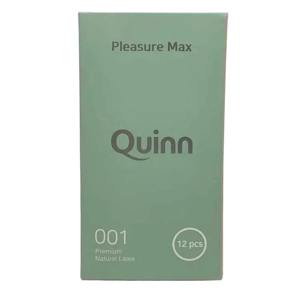 Quinn Pleasure Max Textured Ultra Thin Silicone Condoms 12pcs