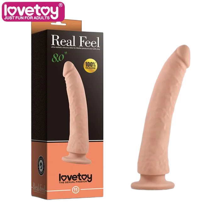 Real Feel Wall-Mount Silicone Dildo for Women